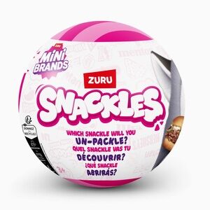 X5 Zuru Snackles Series 1 Mystery Plush Toy NWT Sealed